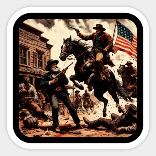 Western Era - Gunfight #1 Sticker